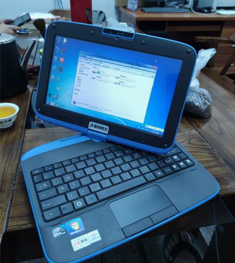 清华同方笔记本，win7系统，支持触摸，可...