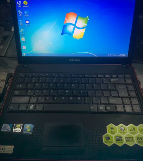 清华同方双核固态硬盘高配笔记本电脑便宜卖了...