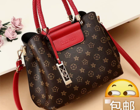 【全新】真软皮高级感女士包包2021新款秋...