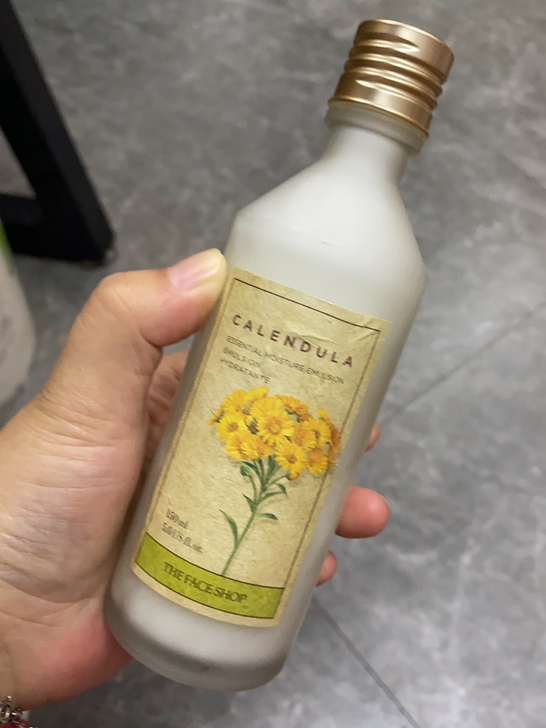 韩国菲诗小铺金盏花乳液补水保湿滋润