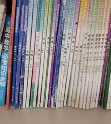 高中语文，数学，英语，政治，地理，历史教材...
