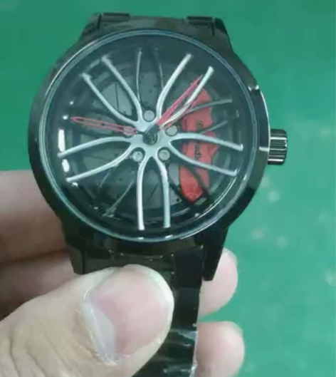 全新未拆封svj轮毂手表男士铂雅蒂卡运动防...