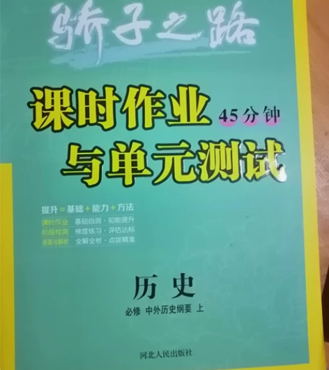 高中历史 必修中外历史纲要上  骄子之路。...