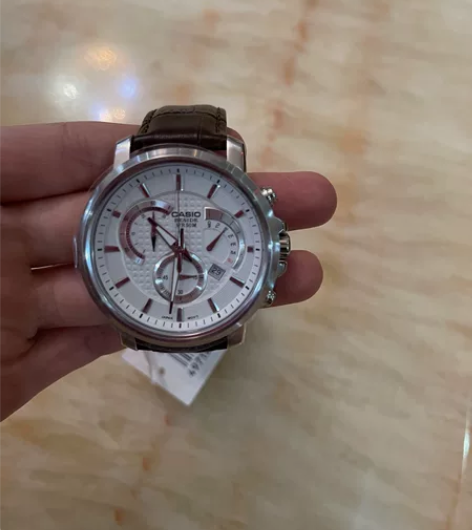 新款卡西欧手表皮带潮流休闲机械计时三眼防水...