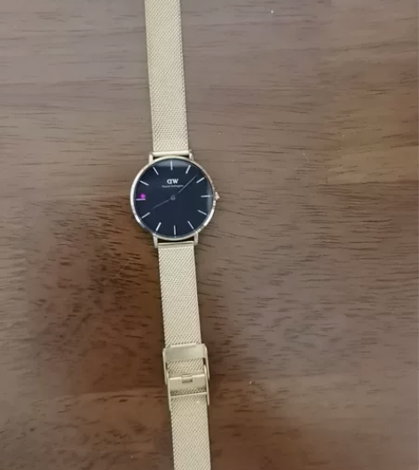 dw手表女款  PETITE系列流金表 丹...