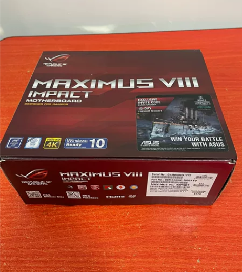 华硕m8i z170自用主板，主板上是6代...