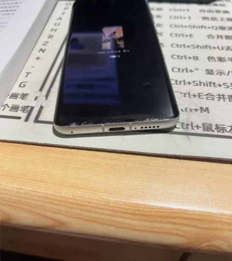魅族18 白色 踏雪 8+128，下巴的外...