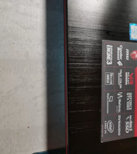 微星笔记本GE62VR，个人自赛睿彩色键盘...