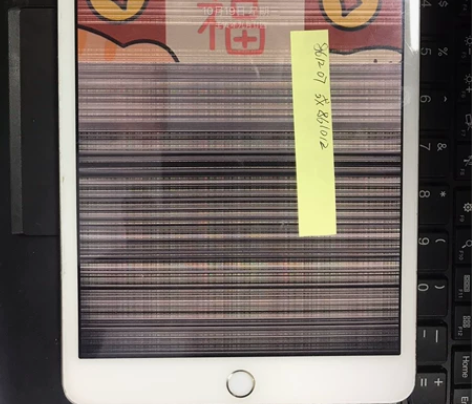 iPad mini3内屏坏，开机密码应该是...