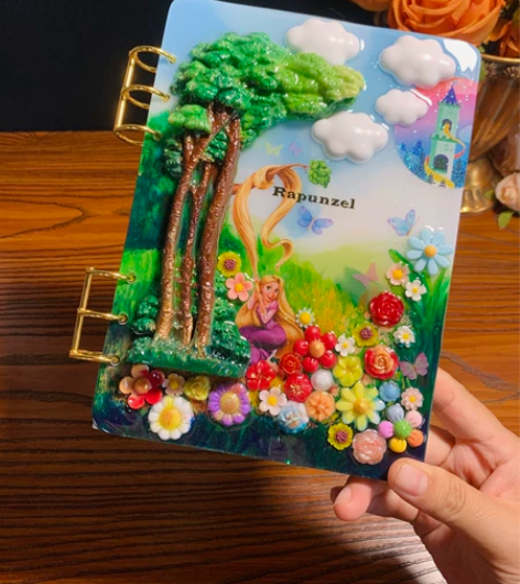 【定制款】原创设计」童话系列-长发公主，滴...