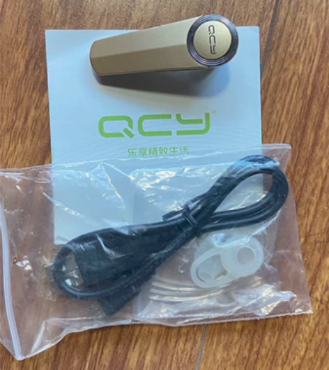 QCY蓝牙耳机，无故障，无拆无修，正常使用...