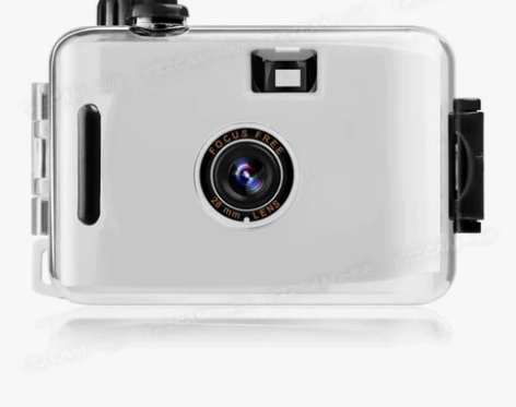 包邮 傻瓜相机-白色黑壳 标配：相机?防水...