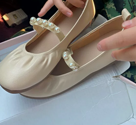 50处理了豆豆软底鞋，有米白，粉色，黑色 ...