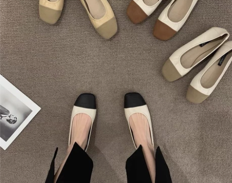 小香风平底软底鞋 感兴趣的话点“我想要”和...