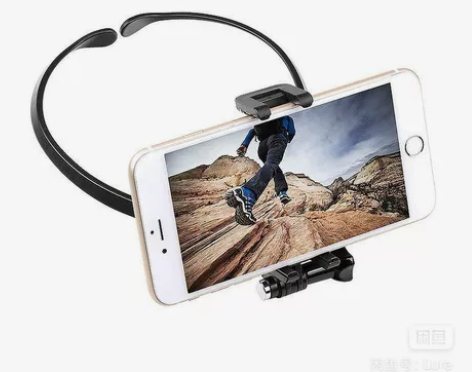 GoPro大疆运动运动相机手机挂脖支架项圈...