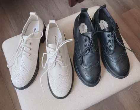 速抢！百家2020新款 尾货 牛皮英伦风布...