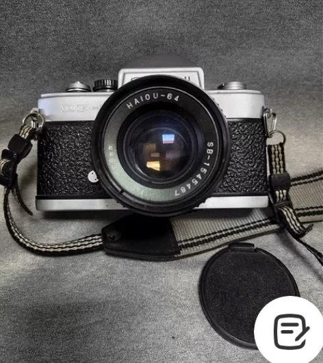 海鸥相机df-1,快门过卷闪光灯正常,自拍...