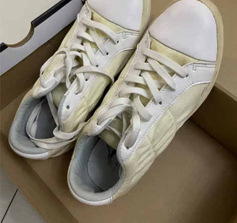 李宁拼色小白鞋 37码