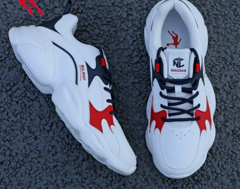 乔丹鞋 运动鞋男皮面老爹鞋秋冬鞋子男款跑步...