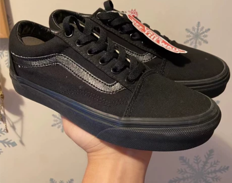 Vans全黑鞋 全新正品 随意验货 ...