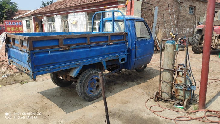 没地种了，出售三轮车，电启动，翻斗，离合刹...