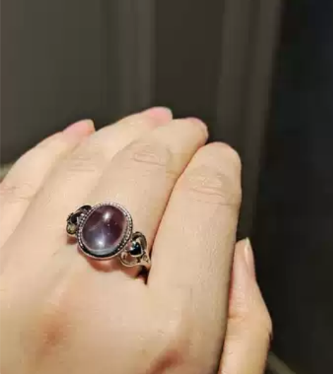 萤石戒指，梦幻色 超级美! 超级梦幻! 不...