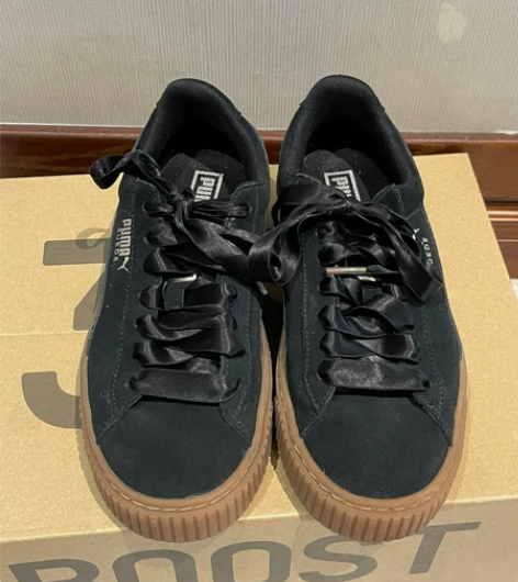 PUMA彪马女鞋2022春季款蕾哈娜松糕鞋...