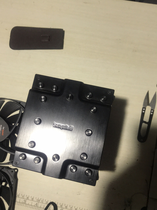 德商必酷pro4，双塔7热管散热器，新旧成...