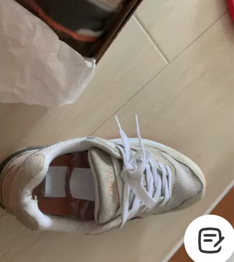 新百伦999  限量樱花粉 36码 正品，...