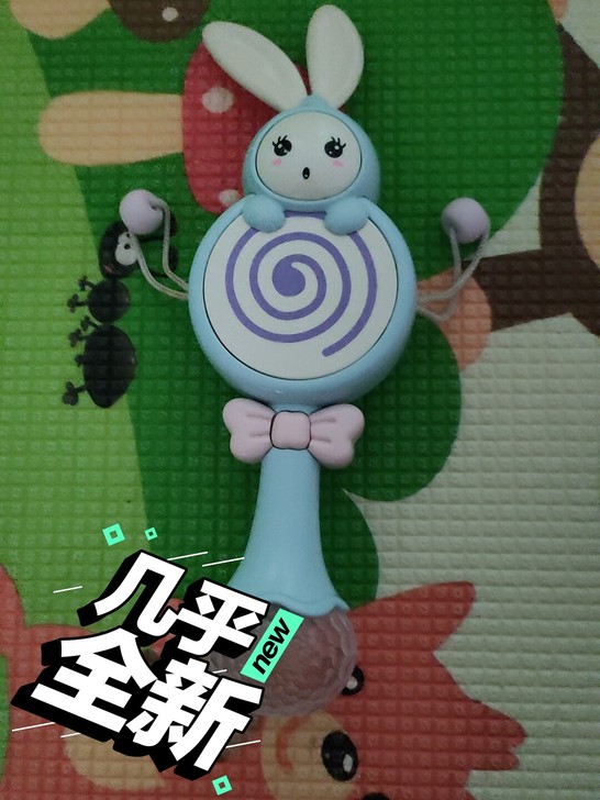 拨浪鼓三种音乐有荧光灯,孩子特别喜欢玩,9...