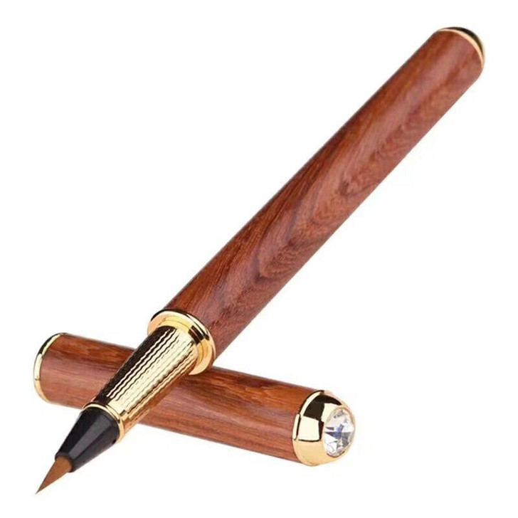 软笔钢笔式毛笔可加墨软头毛笔狼毫便携式小楷...