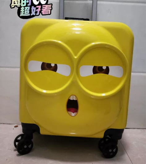 【全新】儿童行李箱拉杆箱登机箱密码箱18寸...