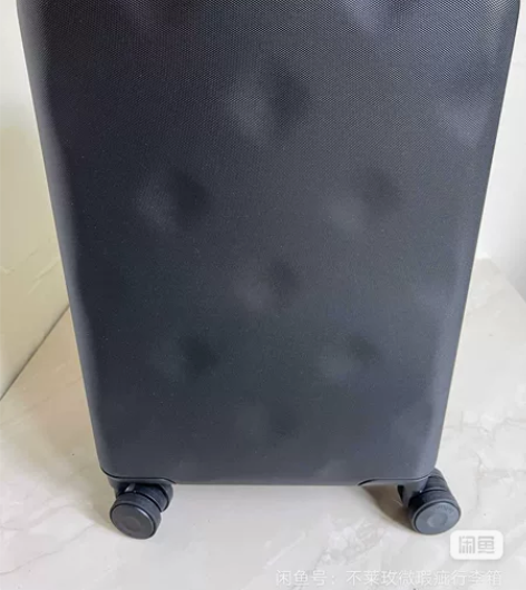 不莱玫行李箱20寸圆点纹黑色拉杆箱 全新正...