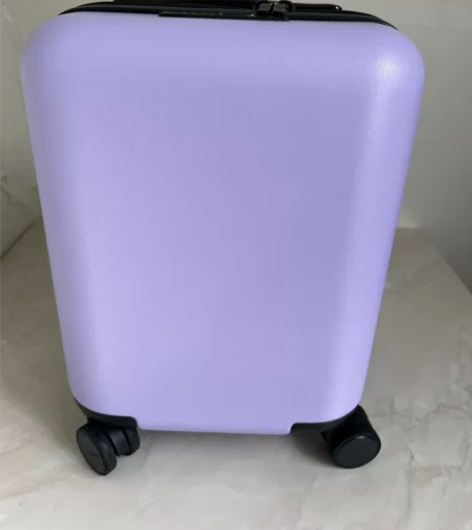 不莱玫行李箱16寸紫色拉杆箱 全新正品，一...