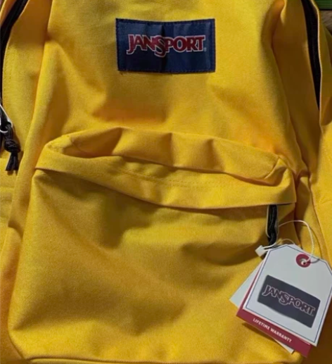 全新金黄Jansport杰斯伯正品双肩背包...