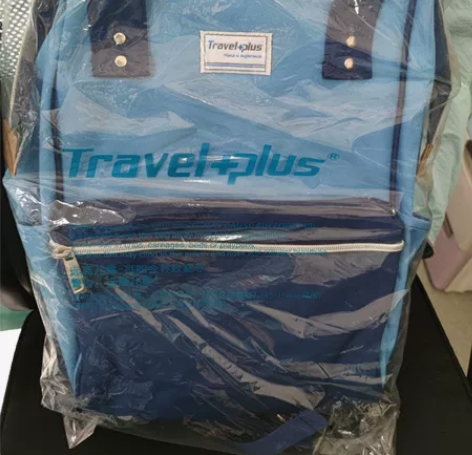 撞色可手提旅游电脑包双肩包 购于网易严选，...