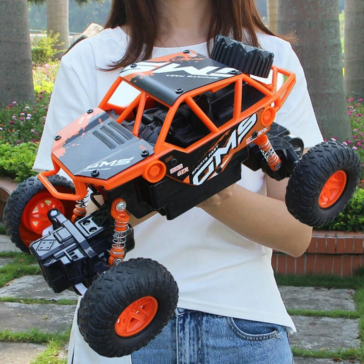 超大号遥控车漂移越野车四驱攀爬大脚车高速赛...