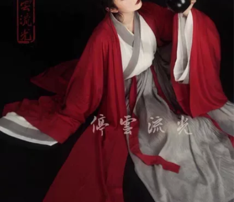 停云流光汉服  酒德颂  原创设计魏晋风骨...