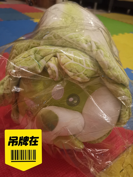 图1：蔬菜精灵，有吊牌