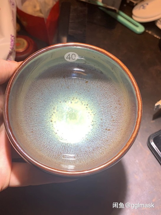 龙窑柴烧建盏绒毫盏