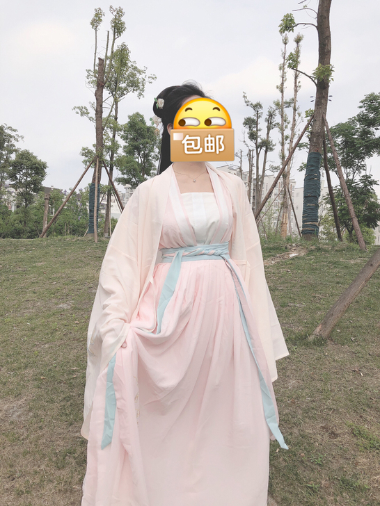 池夏仑灵:解语 原创设计改良汉服齐腰襦裙 ...