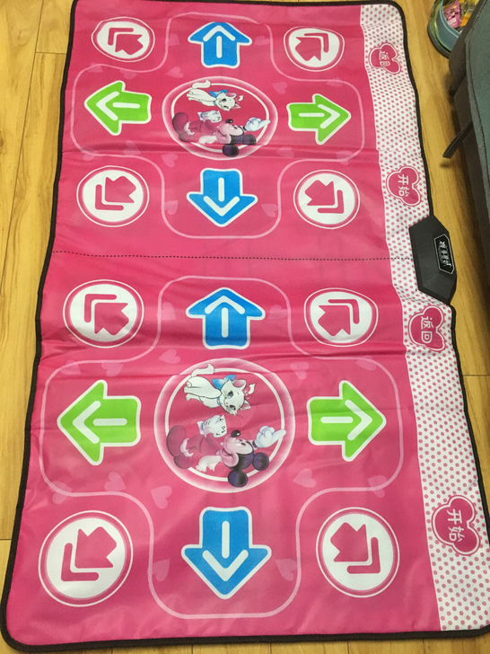 瘦身男女跳舞毯，用了4.5次之后一直闲置。...