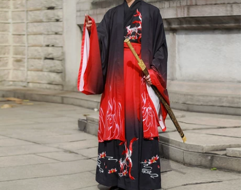 汉服男魏晋风正版原创中国风唐朝侠客男士书生...