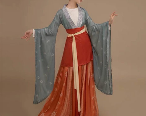 桔屿旗舰店 南北朝大袖 全新仅打开查验 大...