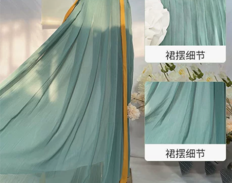 【桔屿】 [盈盈绿腰]  襦裙  L 4....