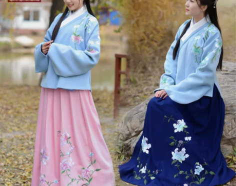 [如梦霓裳]汉服女装 袄裙[芙蓉月(八]淡...