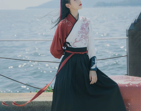 汉尚华莲 天师 黑色下裙一件 帅气百搭有份...