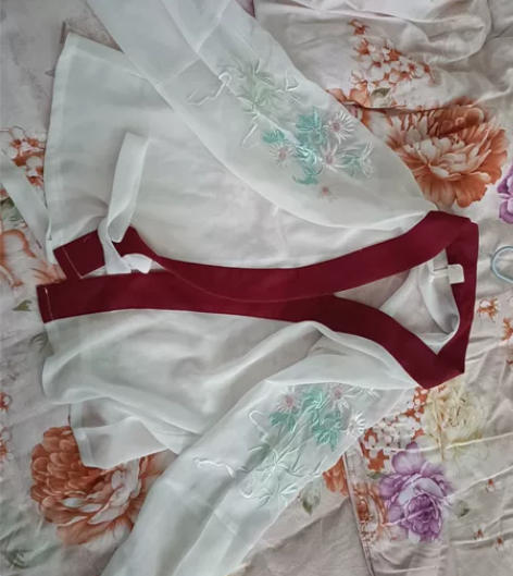 御篇原创留香汉服 淘宝入手的( L )没怎...