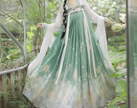 御篇原创汉服女【漓悦】唐制齐胸襦裙中国风春...