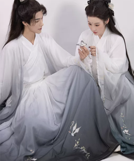 汉服女正品原创中国风晋制齐腰襦裙魏晋风古装...